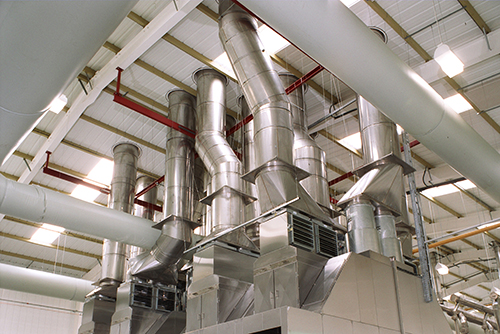 Bakery flues